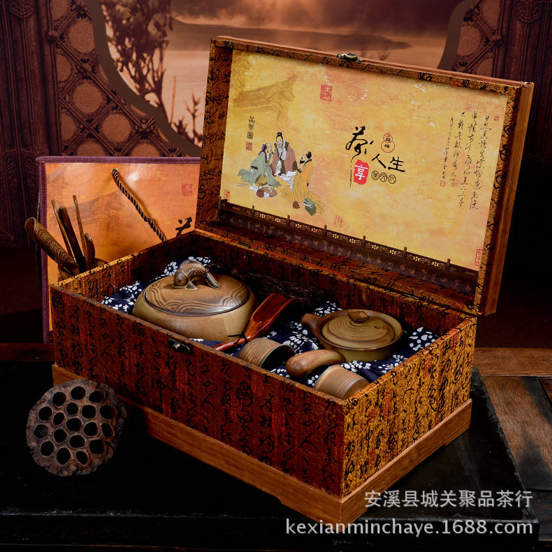 茶叶 武夷山红茶 桐木关黄牙金骏眉200克 高端中秋礼盒罐装批发